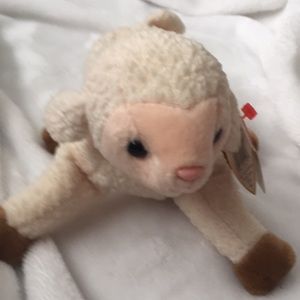 Ty Beanie Baby Sheep "Ewey" 1999